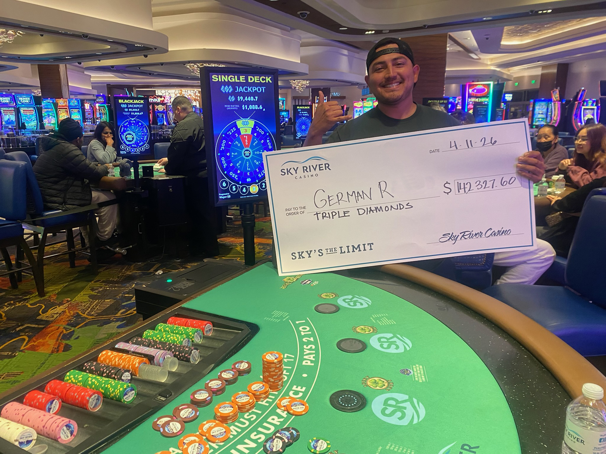 Sacramento Resident Wins $142,327.60 Bonus Spin Xtreme Triple Diamond Progressive
