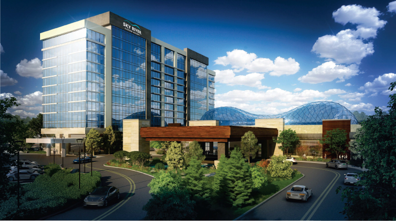 Sky River Casino Breaks Ground on Upscale Hotel Resort Destination